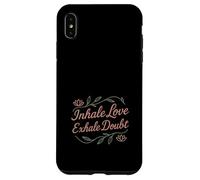 Boho Yoga Spiritual Gift For Yogi Mindful Lotus Flower Case for iPhone XS Max