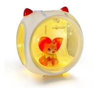 BOHOIDEE Clear Figure Display Case with Lights, Dustproof Storage Organizer Box with Magnetic Door, Display Showcase for Collectibles Action Figure(1, Small)