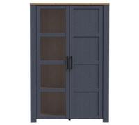 Bohol Blue 2 Door Display Cabinet