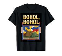Bohol Philippines Chocolate Hills Tropical Island Travel T-Shirt