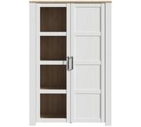 Bohol White 2 Door Display Cabinet