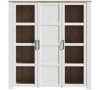 Bohol White 3 Door Large Display Cabinet