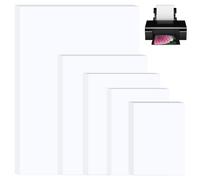Bohoray 120 Sheets 5 Sizes Glossy Photo Paper, Inkjet Photo Paper A4, Photo Paper Matte, Waterproof Compatible with Inkjet Printers, Ideal Choice for Printing Home Photos