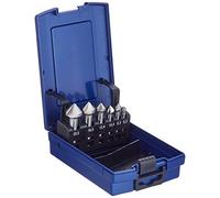 Bohrcraft Countersink Set HSS-G in ABS Box KS6 K Set 6 Pieces, Diameter 6.3 - 20.5 mm, 17001330006