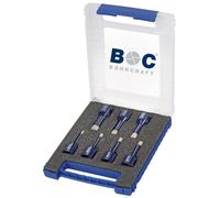 Bohrcraft DB7 Diamond Drill Bit M14 Connection, 6, 8, 10, 12, 14 mm, 7 Pieces