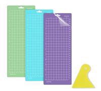 Bohrma Joy Cutting Mat, 3-Piece Set of 4.5 x 12 Inch (30.5 x 11.4 cm) Acrylic Replacement Adhesive Sticky Cutting Boards for Joy Accessories, Crafting Tool