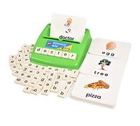 BOHS English Phonics and Spelling Game, 60 Flash Cards, Lowercase Tiles