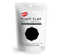 BOHS Foam Clay, Black, 100 g Air-Dry Modelling Clay for Crafts