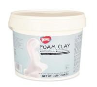 BOHS White Squishy and Modeling Soft Clay Pro, Air Dry, for Arts & Crafts Project,3 lbs / 1.36 kg