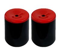 Bohue 2Pcs Fart Machines Red Black Squeeze Fart Machine Novelty Noise Maker Magic Props Halloween Fool's Day Supplies Prank Toys for Kids Adults (Red)