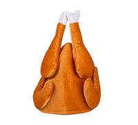 Bohue Christmas Turkey Hat Thanksgiving Roasted Turkey Hat Funny Chicken Leg Hat Creative Costume Headwear for Thanksgiving Christmas Party