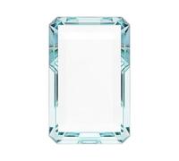 Bohue Clear Rectangular Glass Paperweight Square Glass Tiles Paperweight Glass Block Decor Tiles Functional Desk Ornaments for Reading Daily Office Gifts