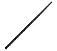 Bohue Magic Wand Wizard Wand Spell Casting Stick Costume Accessories Boys Girls Dress Up Toys Plastic Wand for Halloween Cosplay Party (Black)