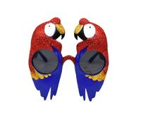 Bohue Parrot Sunglasses Funny Hawaiian Glasses Parrot Party Glasses Hawaiian Tropical Eye Glasses Party Favours for Kids Adults