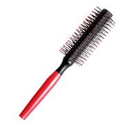 Bohue Round Quiff Roller Hair Styling Brush - Spaced Ball Tipped Bristles, Blow Dry Hair Styling Tool for Straightening, Prevents Pulling