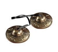 Bohue Tibetan Tingsha Cymbals Bells Meditation Chime Buddhist Meditation Yoga Bell with Buddhist Symbols for Healing and Mindfulness Spiritual Gifts
