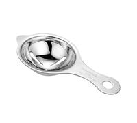 BOHUIMYI 304 Stainless Steel Egg Separator, Professional Egg White Yolk Divider Strainer Spoon, Kitchen Baking Tool for Cakes Meringues Mayonnaise Custard