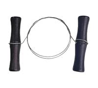 BOHUIMYI Wire Clay & Cheese Cutter, Premium Stainless Steel Twisted Wire with Black Wooden Handle, Multi-Purpose Cutting Tool for Pottery, Ceramics, Dough, Soap, Art Sculptures