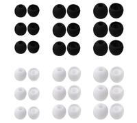 BOHUIZ 30 Pairs Silicone Ear Bud Replacement Tips, Small Earbud Tips S/M/L Sizes Earbud Covers Ear Gels Soft Earphones Earbuds Ears Cushion for in-Ear Earphones