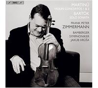 Bohuslav Martin?: Violin Concerto No.1, H.?226, Violin Concerto No.2, H.?293, Béla Bartók: Sonata for Solo Violin, Sz.?1