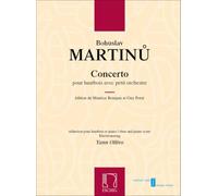 Bohuslav Martinu: Concerto Pour Hautbois Avec Petite Orchestre (Oboe and Piano)