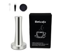 Boicafe Coffee Tamper 39mm 40mm, Espresso Tamper 39mm 40mm, 39mm 40mm 304 Stainless Steel Espresso Coffee Tamper with Mat