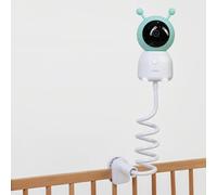 BOIFUN Baby Monitor Shelf Mount, No Drilling Required, Flexible Camera Holder with Secure Clamp, Easy Installation for Nursery