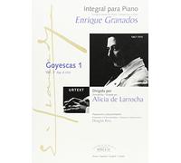 BOILEAU GRANADOS E. - INTEGRALE DE L'OEUVRE POUR PIANO : GOYESCAS 1 Classical sheets Piano