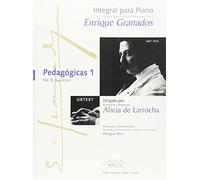 BOILEAU GRANADOS E. - INTEGRALE DE L'OEUVRE POUR PIANO : PEDAGOGICAS 1 Classical sheets Piano