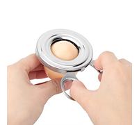 Boiled Egg Tool Egg Shell Cracker Stainless Steel Egg Cutter Easy Egg Peeler Kitchen Gadget Cutting Off The Tops of Cooked Eggs in Seconds