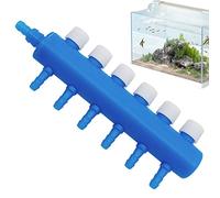 boiler Aquarium Air Splitter | Aquarium Air Control Valve - Multi-port Air Control Lever Valve Splitter Air Pump Separator for Airflow Adjustment