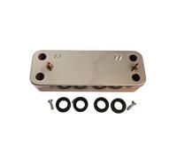 Boiler Heat Exchanger & O'Rings - Compatible with Baxi Duotec 24HE 28HE 33HE 40HE & A DHW - 248046