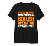 Boiler Operator Kneel Down Premium T-Shirt
