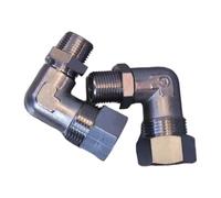 Boiler Water Levels Gauge Glass Tube Assembly 3/8inch Water Gauge Fitting Electric Furnaces Accessories Copper Boiler Glass Tube Connector