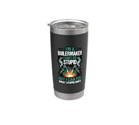 Boilermaker Can't Fix Stupid But Fix What It Does Stainless Steel Insulated Tumbler