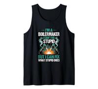 Boilermaker Can't Fix Stupid But Fix What It Does Tank Top
