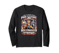 Boilermaker Strong Women in Trades Design Long Sleeve T-Shirt