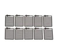 Boilie Stoppers Frame 10Pcs ABS Hair Rig Boilie Bait Stops Stoppers Frame Carp Fishing Tackle Accessory