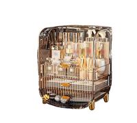 Boîte de rangement pour le maquillage Dust Water Proof Cosmetics Storage Display Case with Drawers, Cosmetic Display Box Suitable For Countertop Bathroom Dressing Table Bedroom Organisateur de cosméti