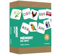 Boîte Memory des mots - Céline Alverez Les lectures naturelles