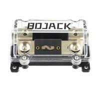 BOJACK 0/2/4 Gauge AWG in-Line ANL Fuse Holder with 400 Amp Fuse No Wire Terminals Needed Inline Fuse Holder with Insulating Cover, Automotive 4, 2, 0 Gauge Fuse Block