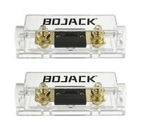 BOJACK 2PCS 400A ANL Fuse Holder and 2PCS 400Amp 32VDC ANL Fuses for Audio and Video Systems