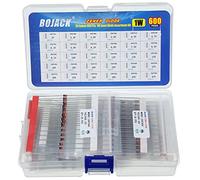 BOJACK 30 Values 600 pcs 1W Zener Diodes Assortment Kit