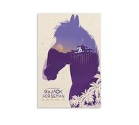 Bojack Horseman Fa Aesthetic Poster Canvas Wall Art For Room And Decor (12) Poster For Bedroom Kitchen Bathroom Living Room Office Decor 16x24inch(40x60cm) Unframe-style