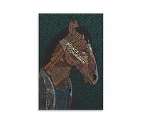 Bojack Horseman Fa Aesthetic Poster Canvas Wall Art For Room And Decor (26) Poster For Bedroom Kitchen Bathroom Living Room Office Decor 16x24inch(40x60cm) Unframe-style
