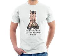 BoJack Horseman Regrettable Life Choices Men's T-Shirt White