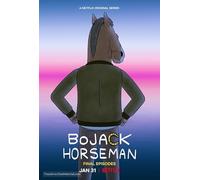 Bojack Horseman TV Series Poster Wall Art A2 Size Version 4