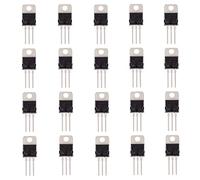 BOJACK IC L7805CV Voltage Regulator Output 5 V 1.5 A Integrated Circuits L7805 Linear Positive Voltage Regulators TO-220(Pack of 20 pcs)