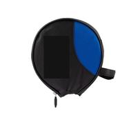 BOJHGO Table Tennis Bag Table Tennis Bat Cover Paddle Bag Ping Pong Cases Zip Pocket Package Racket Bags Carrying Case for Ping Pong Paddles(Blue)