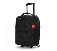 BOJHGO Trolley Camera Bag Waterproof Professional DSLR Suitcase On Wheels Video Photo Digital Backpack Travel Gear(S Expandable)